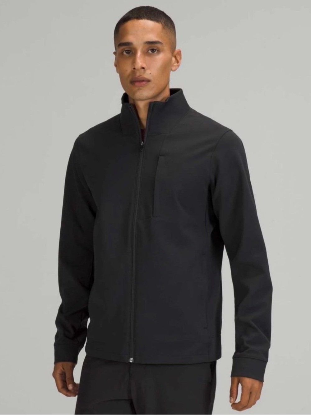 Lululemon Sojourn Jacket Mens Black Full Zip